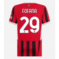 AC Milan Youssouf Fofana #29 Kotipaita Naiset 2024-25 Lyhythihainen